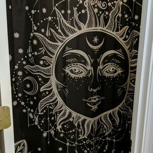 Moon and stars shower curtain. 🌛⭐